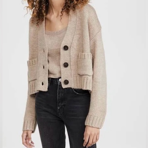 English Factory Sweaters - English Factory V-Neck Knit Cardigan & Matching Sweater Tank